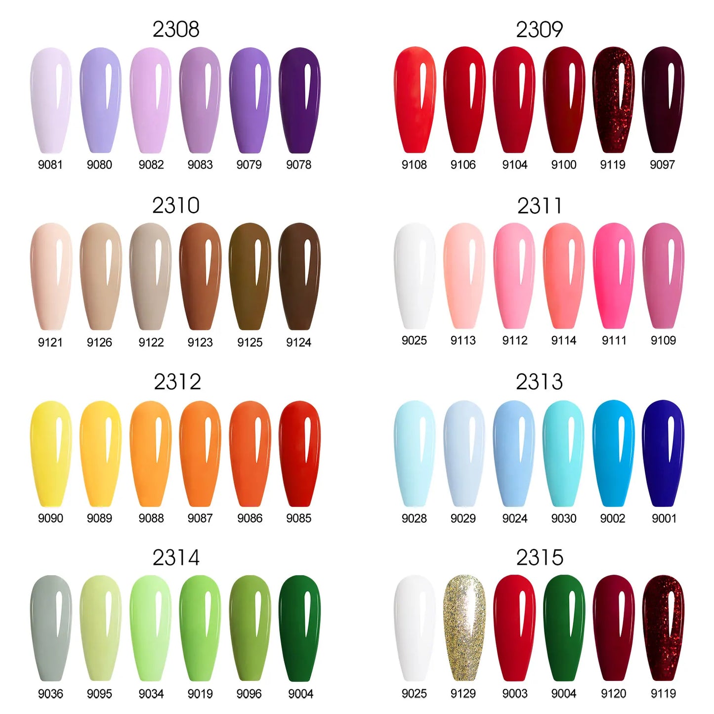 CANNI HEMA-Free Gel Polish Kit | Jelly, Nude & Rubber Base