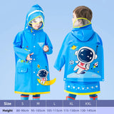 Kids Waterproof Cartoon Raincoat | Dinosaur & Unicorn