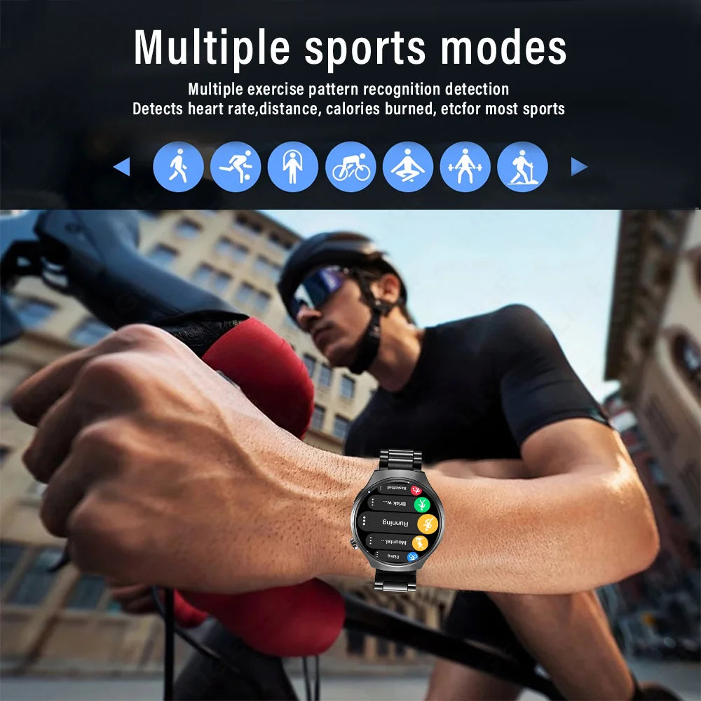 G.L Wear 2025 Men's Smartwatch | HD Health & Calling