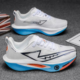 Men Running Shoes Carbon Board Marathon Athletic Nonskid Sneakers Speciality Sports Breathable Lightweight Women's Comfortable