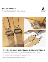 Zency Soft Genuine Leather Women Small Casual Backpack Travel Rucksack Shoulder Bag Purse Preppy Style Mochila 2025