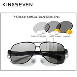 KINGSEVEN Brand Classic Male Sunglasses Men Fashion Polarized UV400 Retro Glasses Outdoor Driving Causal High Quality Eyewear