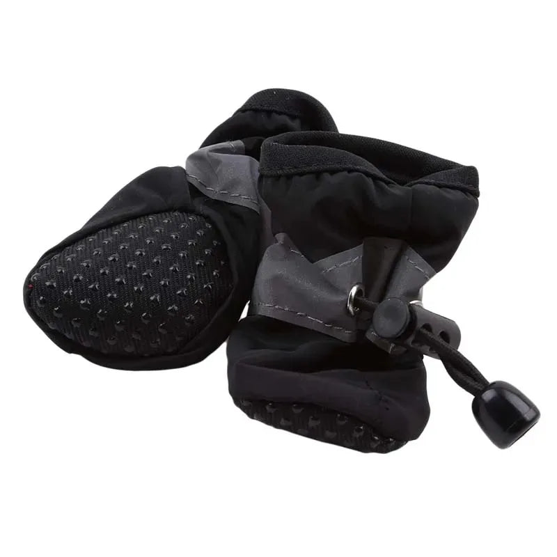 Dog Boots – Waterproof, Non-Slip & Reflective (4 Pcs)
