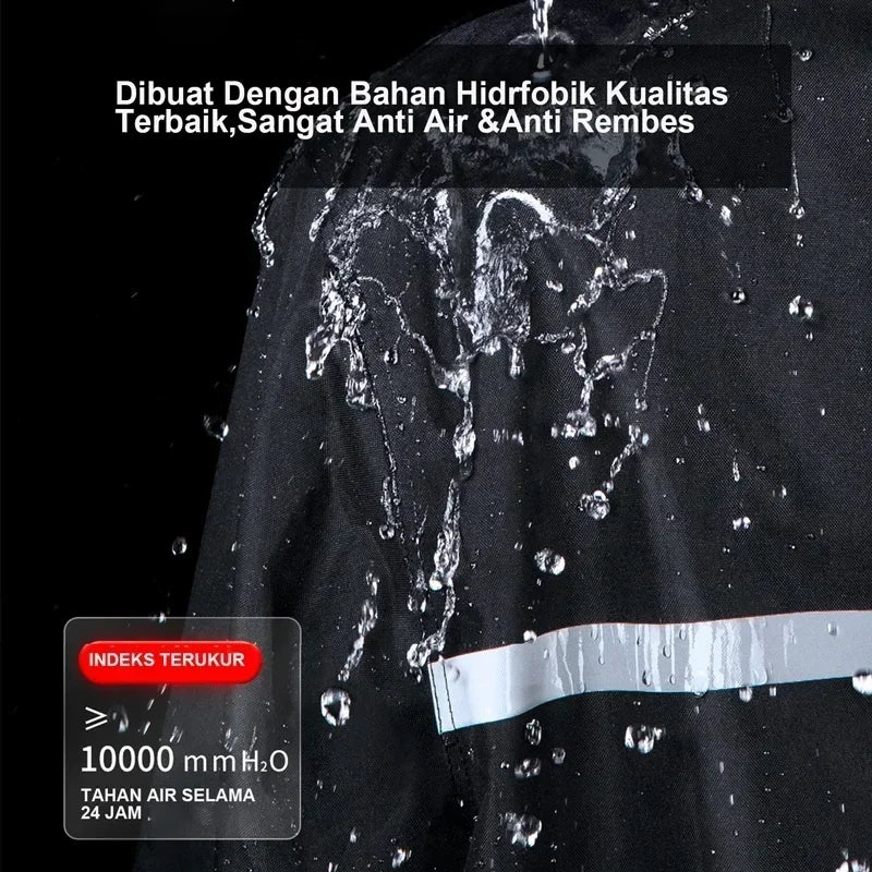 Waterproof Rain Suit for Men & Women | Reflective Riding Gear