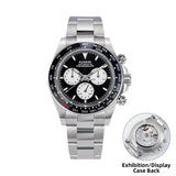 Sugess Panda Chronograph 39mm Automatic Watch