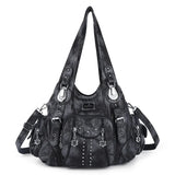 Women Fashion Handbags Women Shoulder Bags PU Leather Handbag Female Satchel Big-capacity Shoulder Purse Bag Bolsa Feminina