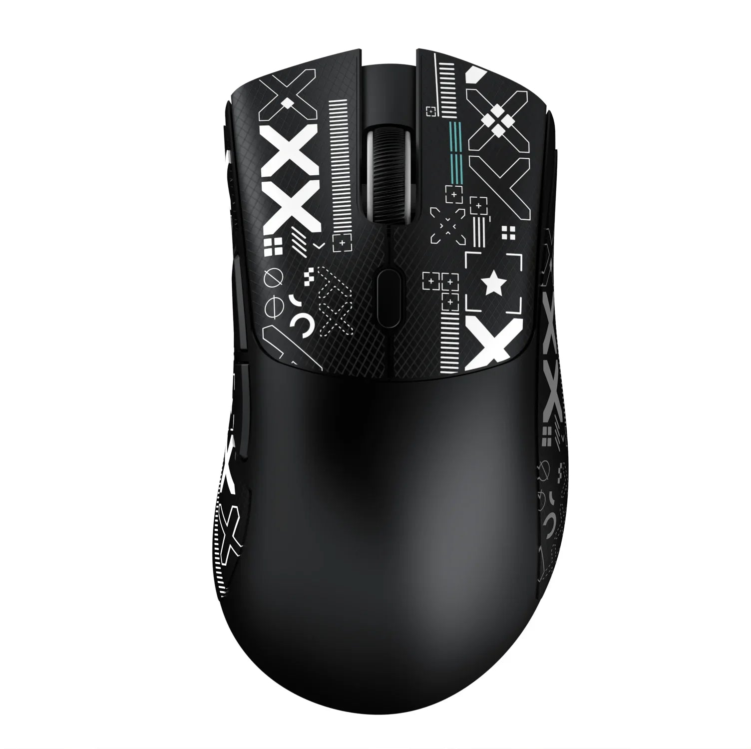 Attack Shark R1 Wireless Gaming Mouse Tri Mode 2.4G Bluetooth Wired 18K DPI 1000Hz PAW3311 Sensor 59g Lightweight Rechargeable