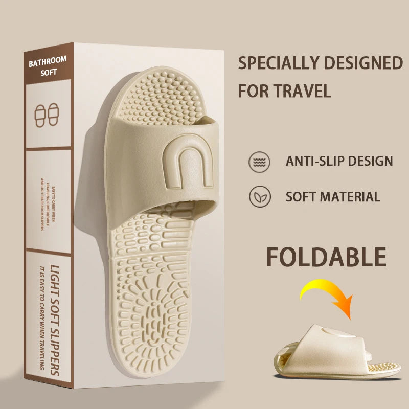 Foldable EVA Travel Slippers for Men & Women