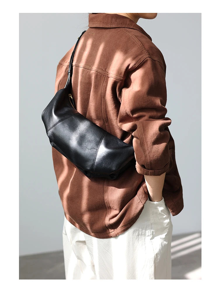 2023 Fashion Real Leather Crossbody Bags For Women Luxury Soft Cowhide Shoulder Bag Practical And Portable