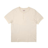 Heavyweight Cotton Henley Tee – Vintage Everyday Essential