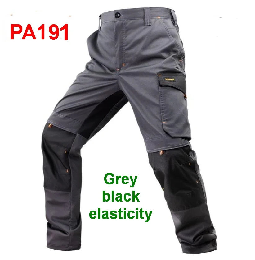 Men's Multi-Pocket Straight-Leg Cargo Pants