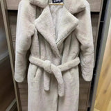 Luxury Faux Rabbit Fur Winter Overcoat