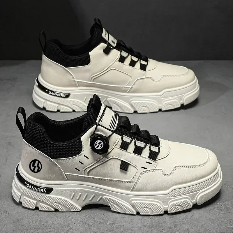Men’s Autumn Leather Casual Sneakers
