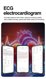 ECG+PPG Health Smartwatch – AI Body Analysis & BT Calling