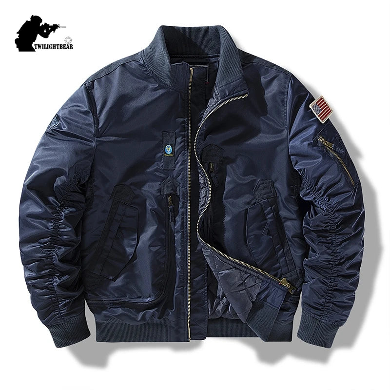 Men's MA1 Bomber Jacket | Oversized Padded Parka