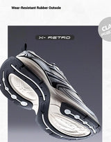 Xtep Basque 2 Casual Shoes for Men Height-increasing Mesh Cushioning Retro Millennium Daddy Female Shoes 875219320012