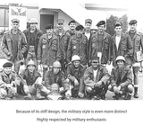 Men's Vintage Military Field Jacket – Cotton Zip Coat