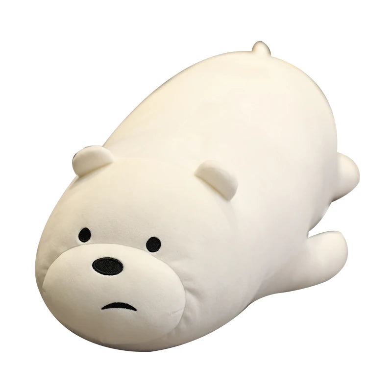 We Bare Bears Plush Trio – Grizzly, Panda & Ice Bear