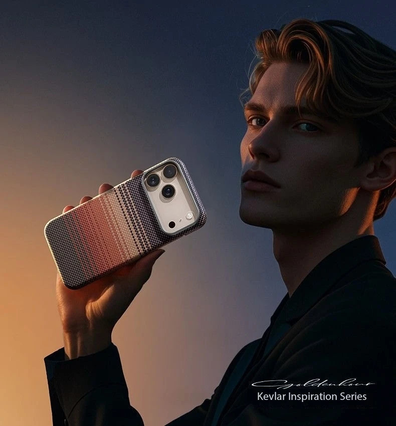Magnetic Carbon Fiber Case for iPhone 17 & 18 Pro Max