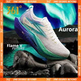 361 Degrees Flame 5 Future Running Shoes New Marathon Carbon Breathable Energy Return Durable Cushion Stable Sneakers 672612207