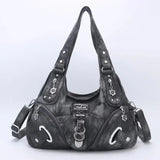 Vintage Women Handbags Fashion Shoulder Bag Large Tote Top-handle Shopping Pack Multifunctional Satchel Lady Hobos Purse