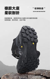 HUMTTO Hiking Shoes Men's Winter Outdoor Sports Climbing Shoes hunting Tactical boots Warm women Trekking Sneakers ankle shoes