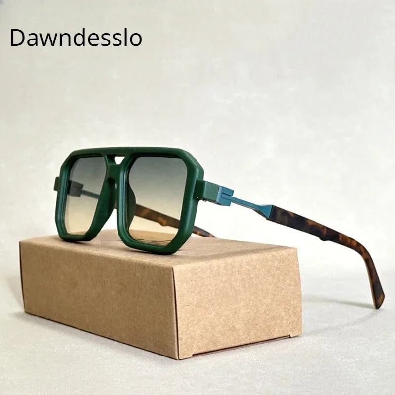 Vintage Oval Sunglasses – UV400 Sun Protection for Women