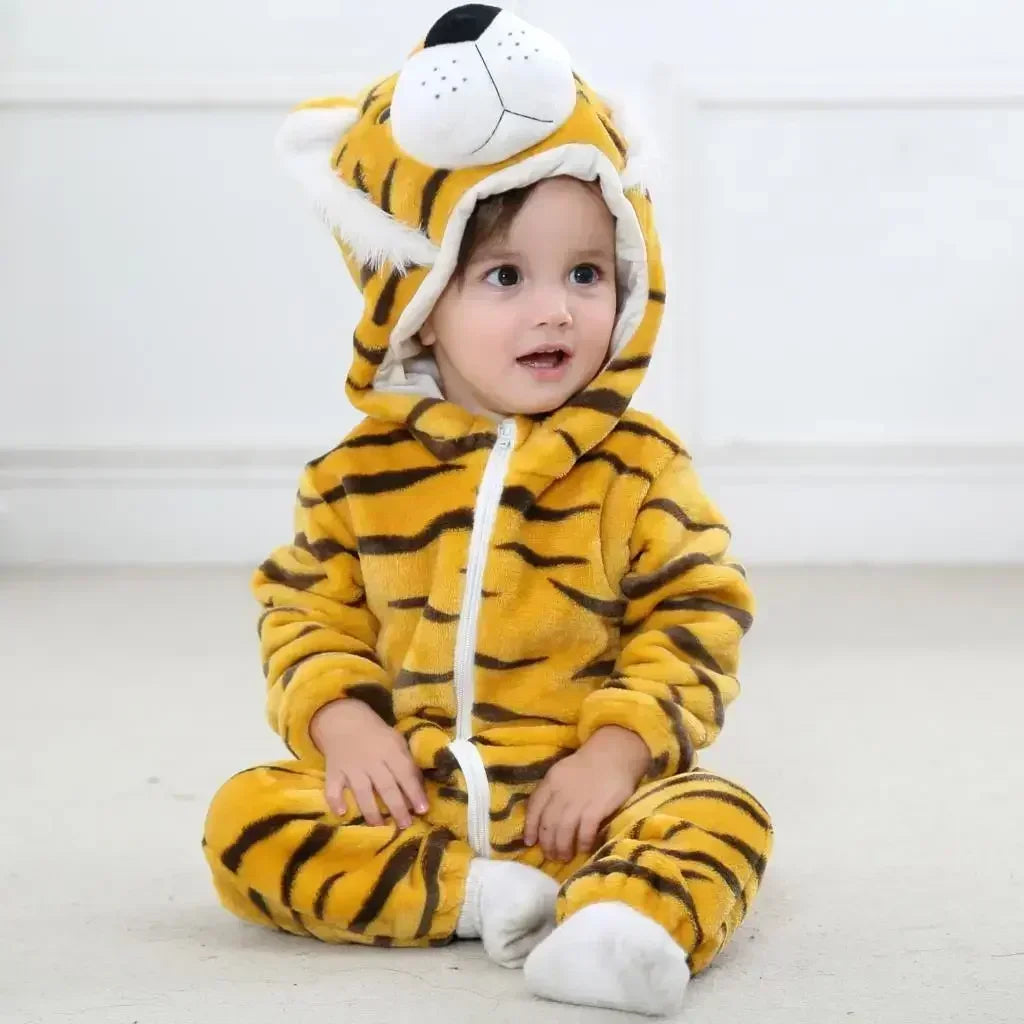 Cozy Lion King Baby Kigurumi Jumpsuit