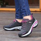 SALUDAS women casual sneakers Non-slip thick-soled height-enhancing casual running shoes light walking sheos