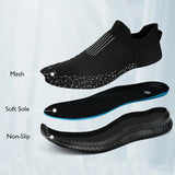 2026 Breathable Men Casual Shoes Lightweight Outdoor Male Walking Shoes Anti-slip Men's Sneakers Slip on Flats Vulcanized Shoes
