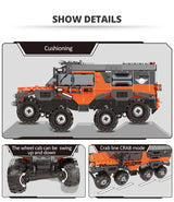ZKZC Technical Off-road Racing Vehicle Truck Car Model Building Blocks City Monster Trucks Bricks Toys For Children Gift