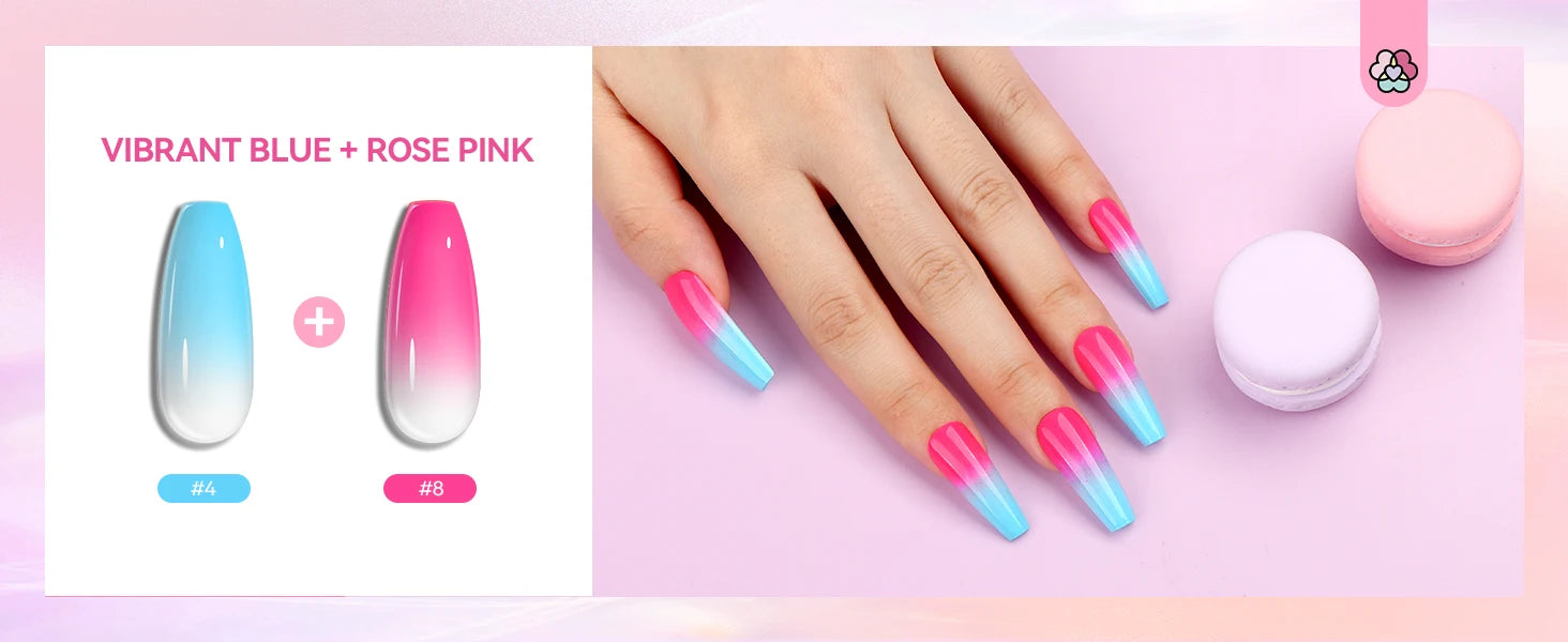 Saviland 12-Color Airbrush Gel Nail Polish Set