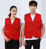Men's Multi-Pocket Safari Vest – Lightweight All-Season Outerwear