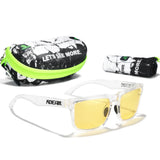KDEAM Large Size Men's Sunglasses Polarized Photochromic Night Vision Goggles Oversized Sun Glasses With 154mm Width KD332 PLUS