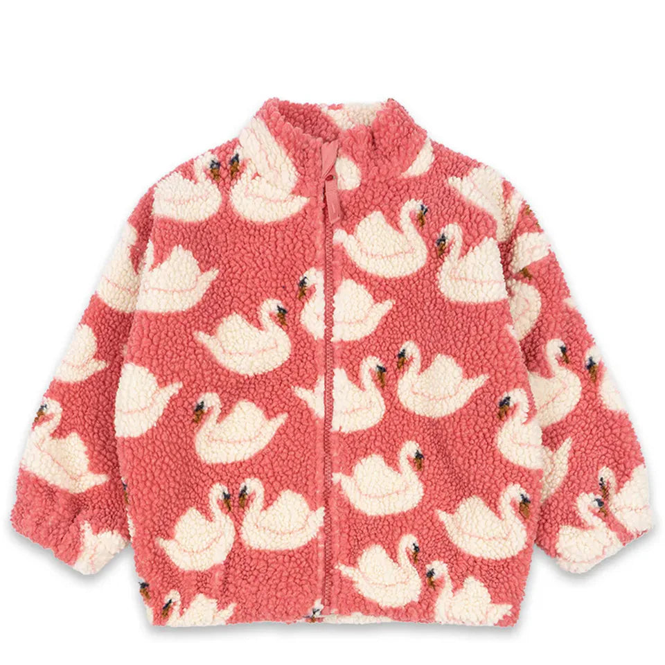 Kids' Sequin Lambswool Winter Jacket