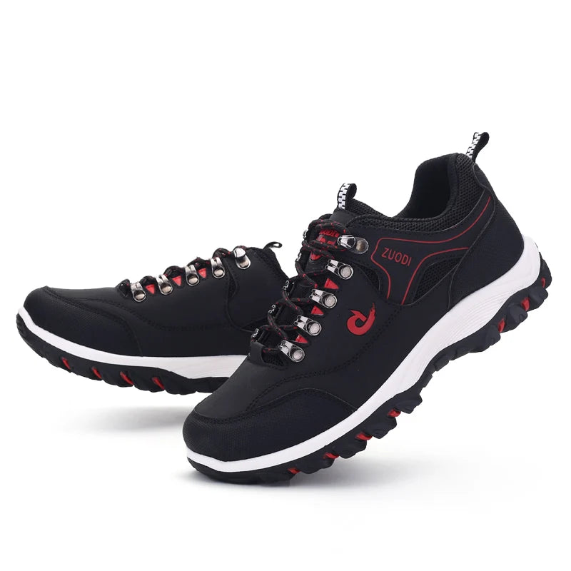 SNORW Men's Microfiber Casual Sneakers | All-Season Style