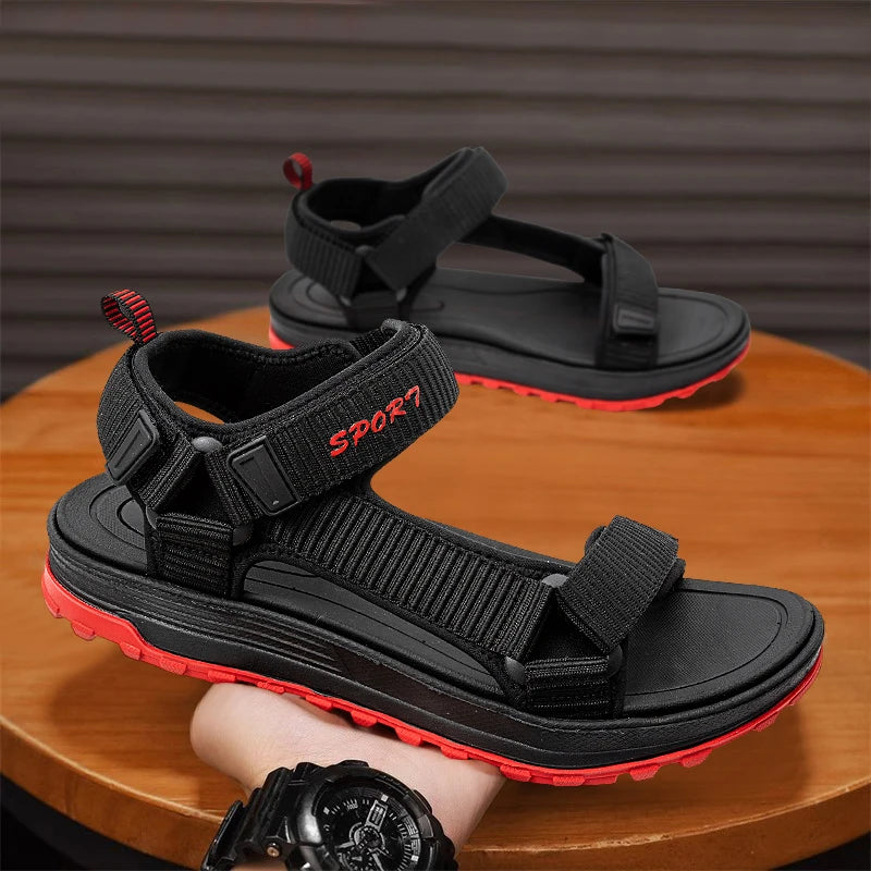 Summer Men Sandals Fashion Leisure Beach Holiday Sandals for Mens Lightweight Shoes New Outdoor Comfortable Casual Sandals