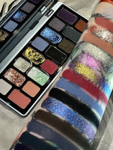 Qianyan Cheeryep 16 Color Eyeshadow Palette Glitter Chamelon Matte Pearlescent Flash Plate Cowherd Sequins