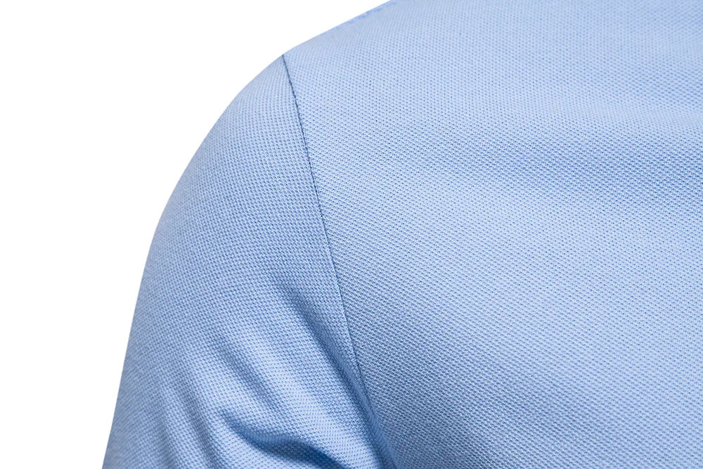 AIOPEON Men's 100% Cotton Polo Shirt – Refined Casual Style