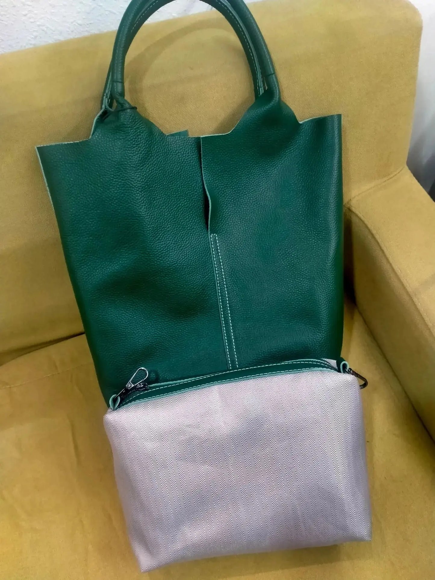 Luxury Soft Leather Bucket Bag | Large Women’s Shoulder Bag