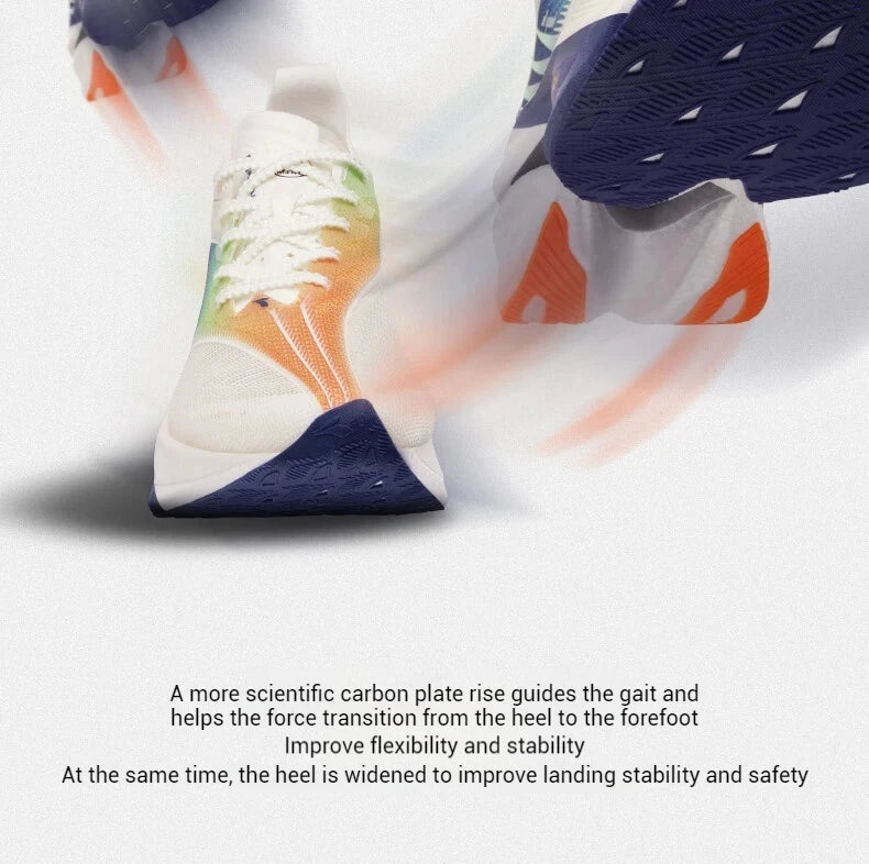 361 Degrees Furious 2.0 Men Women Running Sports Shoes Carbon Plate Racing Marathon Rebound Cushioning Male Sneakers 672432201