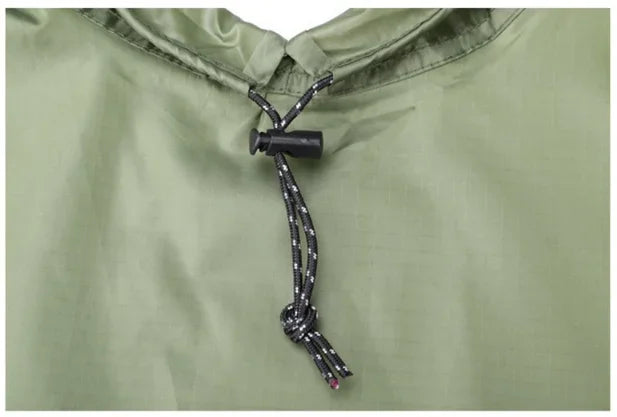 3-in-1 Hooded Waterproof Rain Poncho | Outdoor Adventure