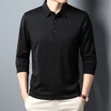 Men's USA-Made Long Sleeve Performance Polo
