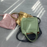 Women Genuine Leather Tote Luxury Light Weight And Comfortable To Use Handbag Colorful Soft Shopping Bags