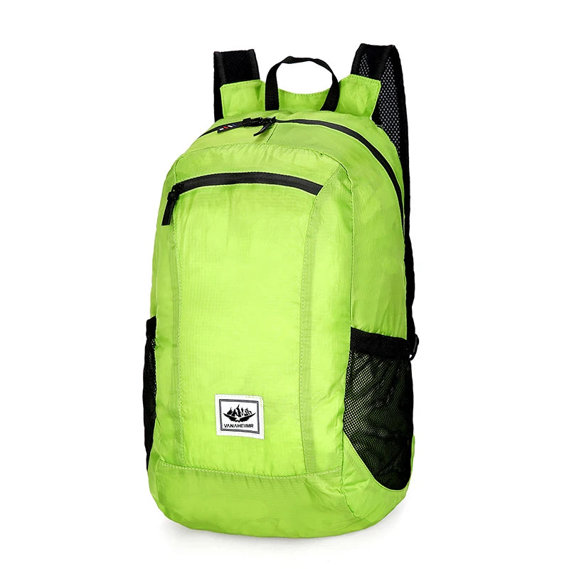 Outdoor Hiking Bag 20L Lightweight Portable Backpack Foldable Waterproof Folding Ultralight Pack for Women Men Travelling Hiking