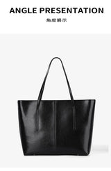 Burminsa Vintage Genuine Leather Tote Bag for Women