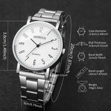 Fashion Men Business Watches Casual Analog Quartz Watch Men's Wristwatch Reloj Hombre（Without Box）