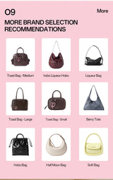 Amazing Song Toast Bag BGT Retro Chic Classic Bowling Bag Style Linear Shoulder Bag