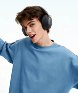 Baseus Bass EH10 NC Wireless Headphones Bluetooth 6.0 Noise Canceling 45dB Over Ear HeadsetSpatial Audio Earphone 80H Time