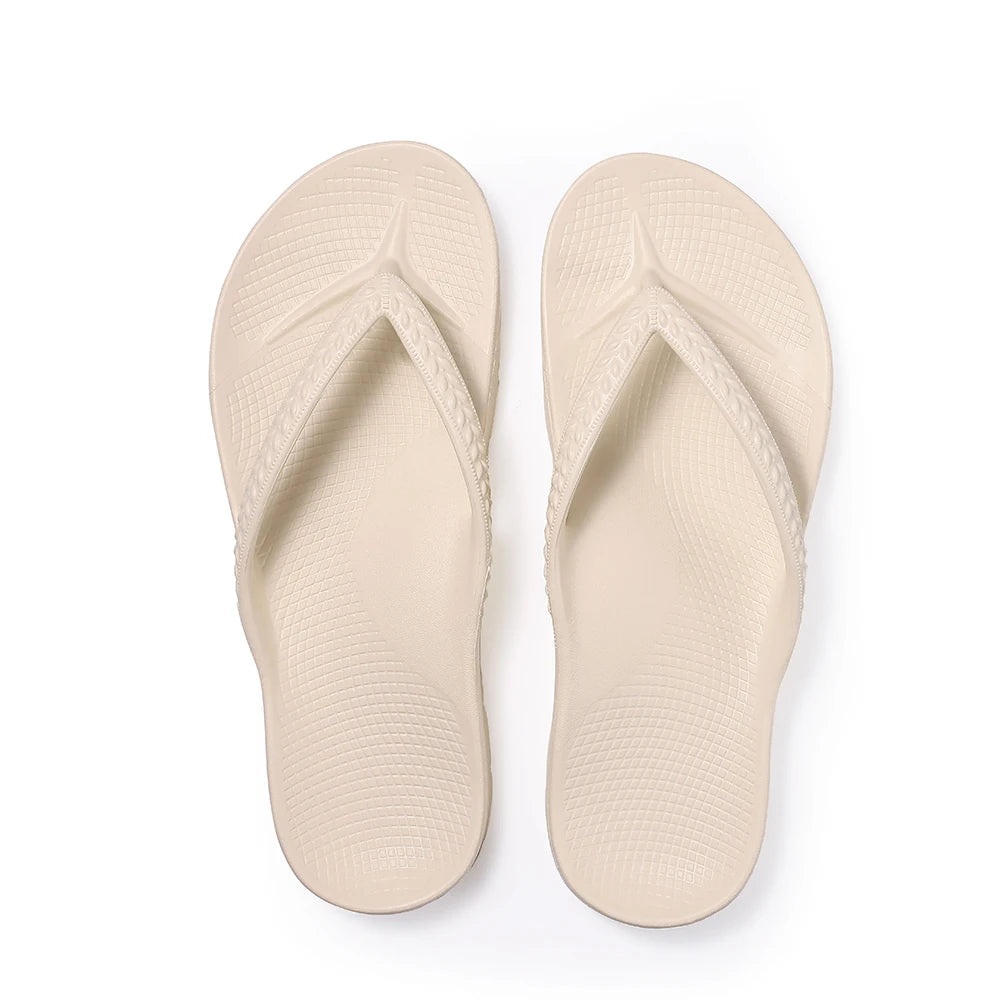 Crestar Women's Orthopedic Flip Flops Summer New EVA Sandals For Plantar Fasciitis Relief Comfort Unisex Non-slip Beach Slippers